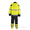 Mans Fireproof Welder Work Safety Fire Suit